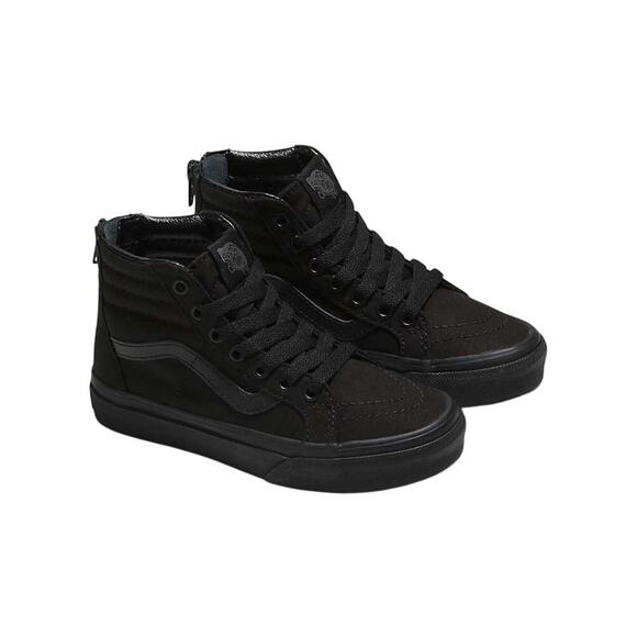 Vans Sk8-Hi Unisex Black Canvas High Top Skateboard Shoes SZ mens